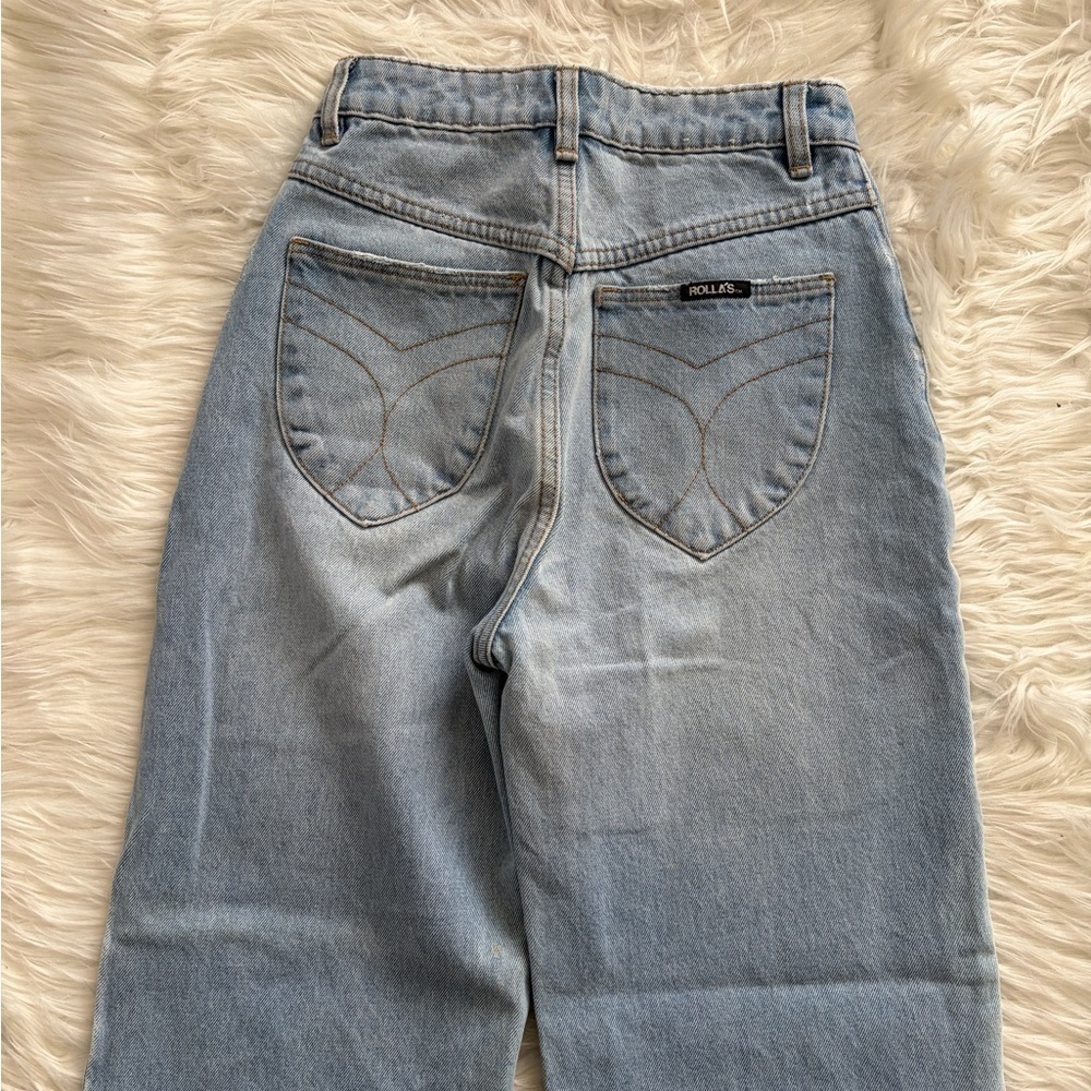 Rollas Heidi High Rise Loose Straight Leg Jeans - Picture 7 of 8